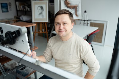 Drawing portraits to order, Matevž Urbančnik SpA