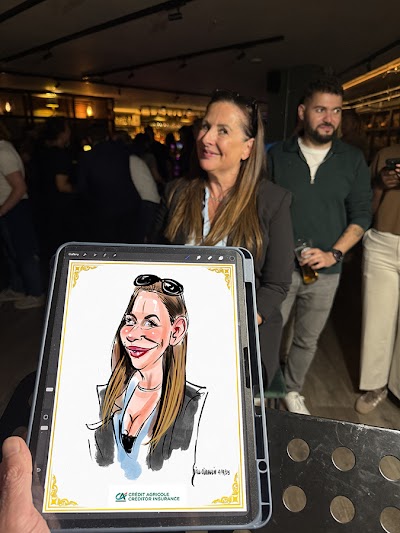Irelands No 1 caricature artist Niall O'Loughlin as seen on the Late Late and Saturday night show.