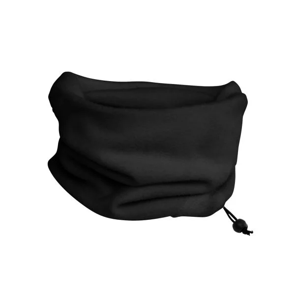 Fleece collar - Black/Olive green