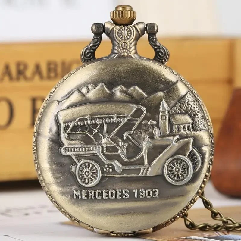 Mercedes 1903 Pocket Watch with Chain