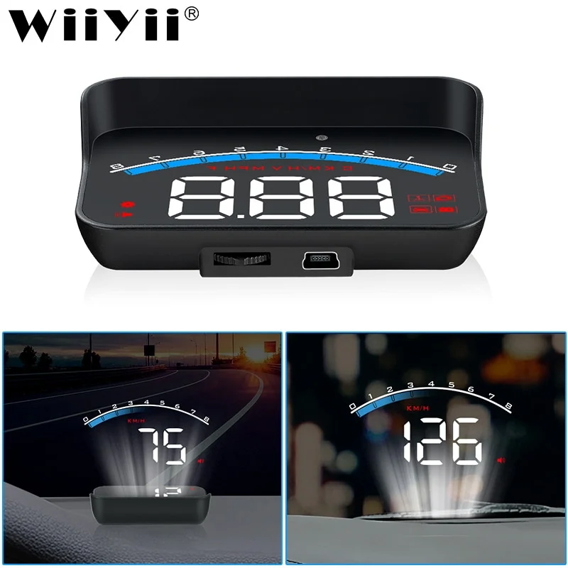 Universal Head-Up Display HUD Car Projector with Multiple Useful Functions