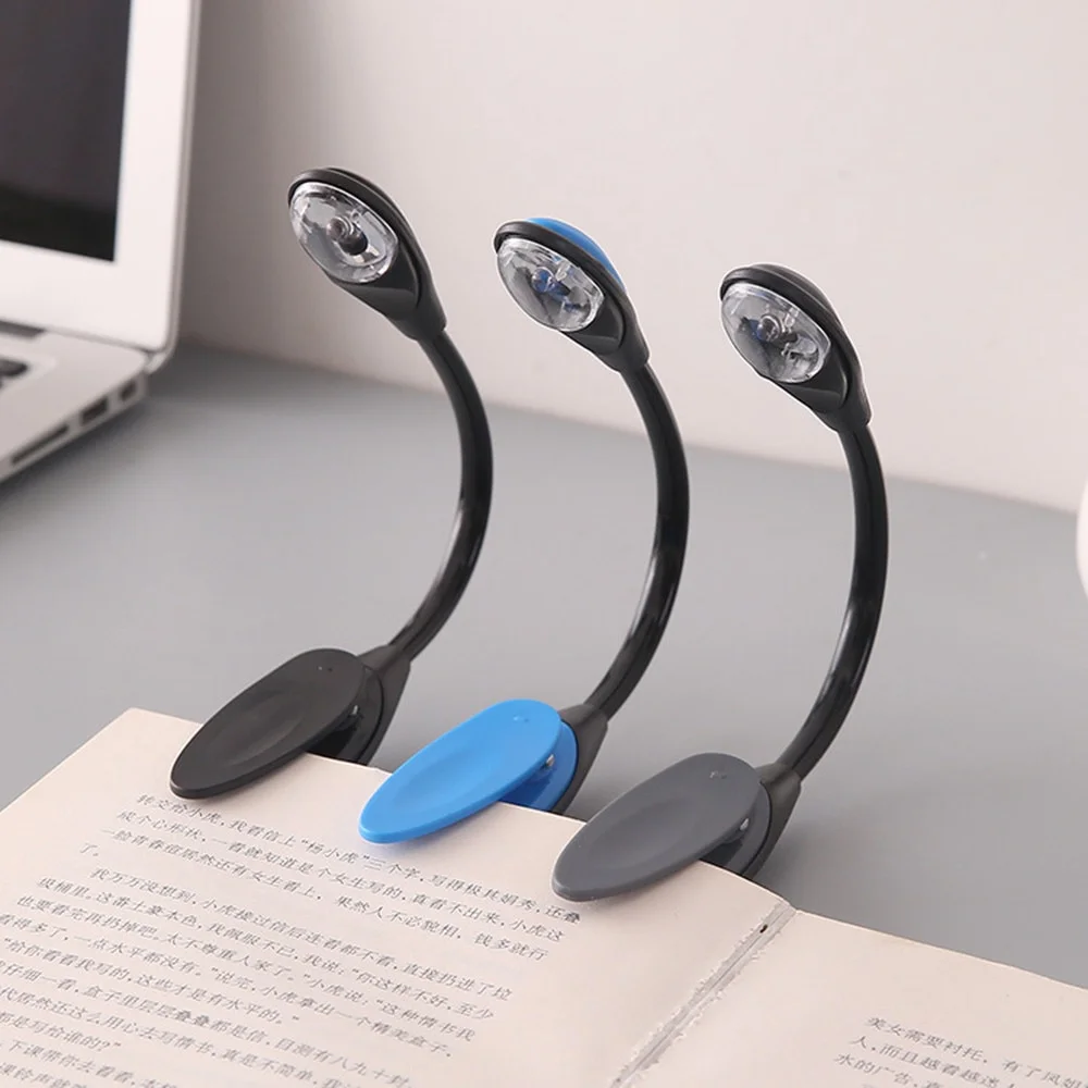 Wireless LED Book Reading Light with Clip