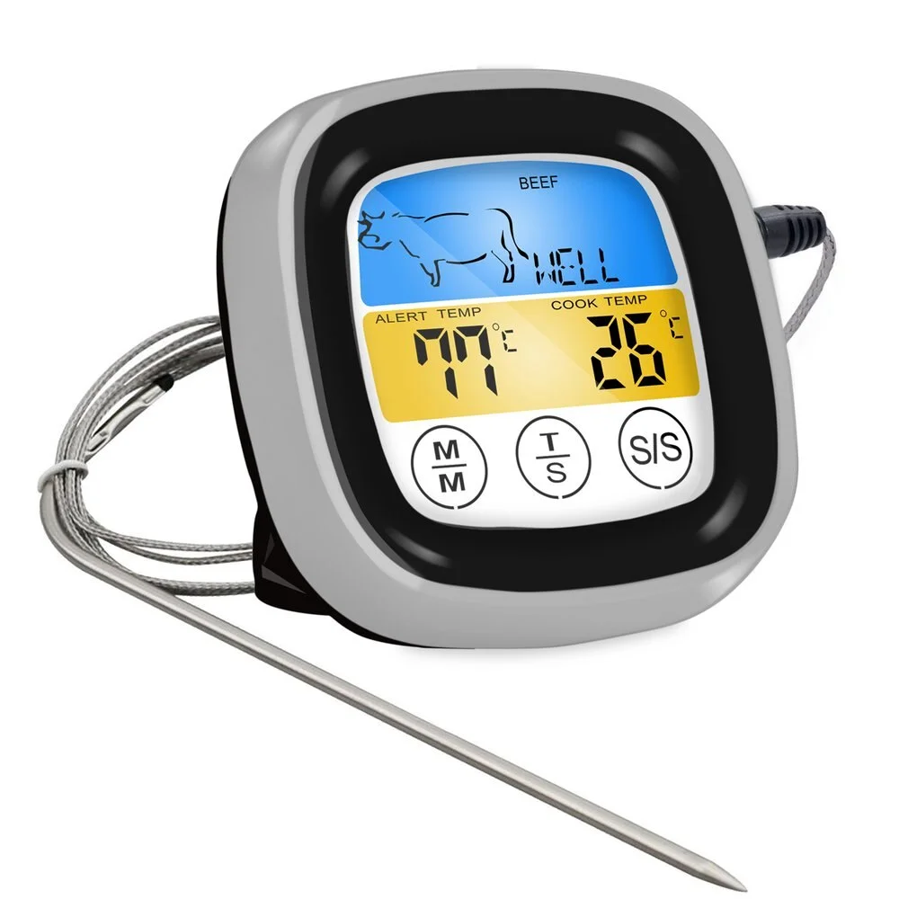 Digital Kitchen Meat Thermometer for Baking & Cooking