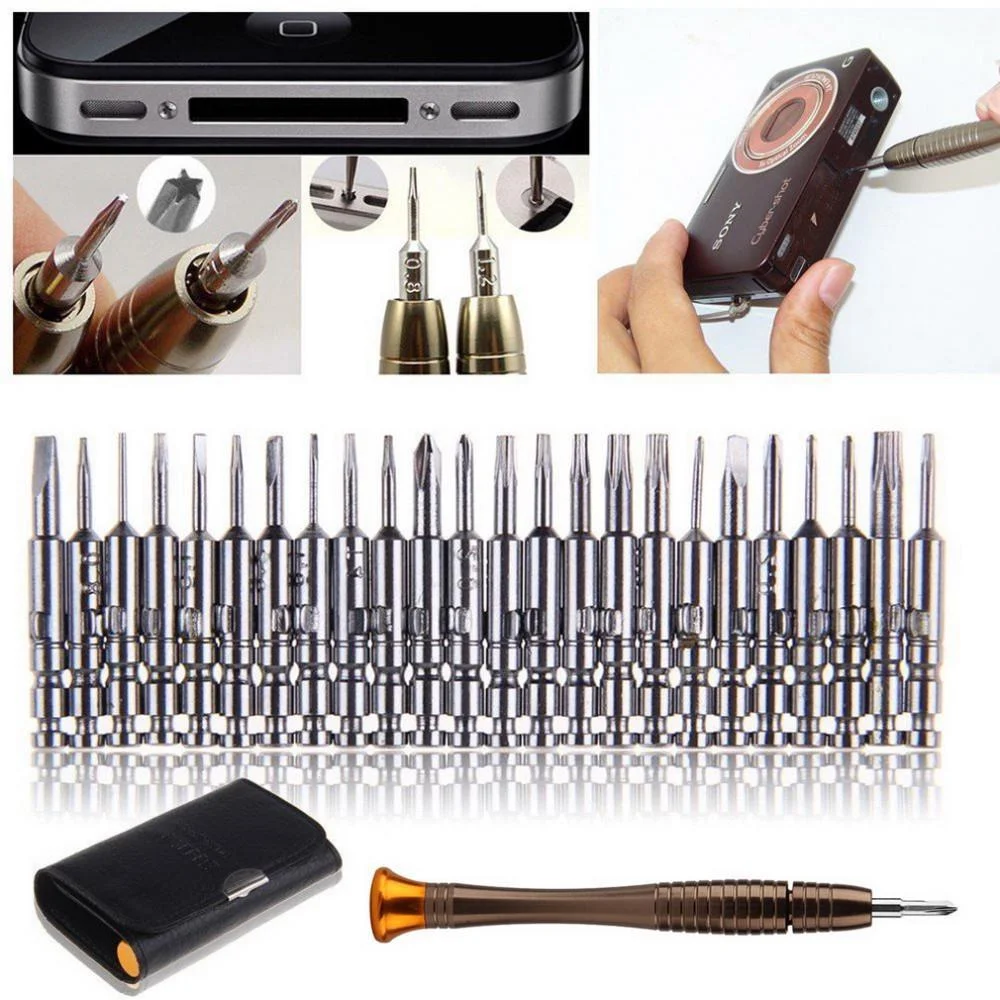 25-in-1 Precision Torx Screwdriver Set for Mobile Phone & Electronics Repair