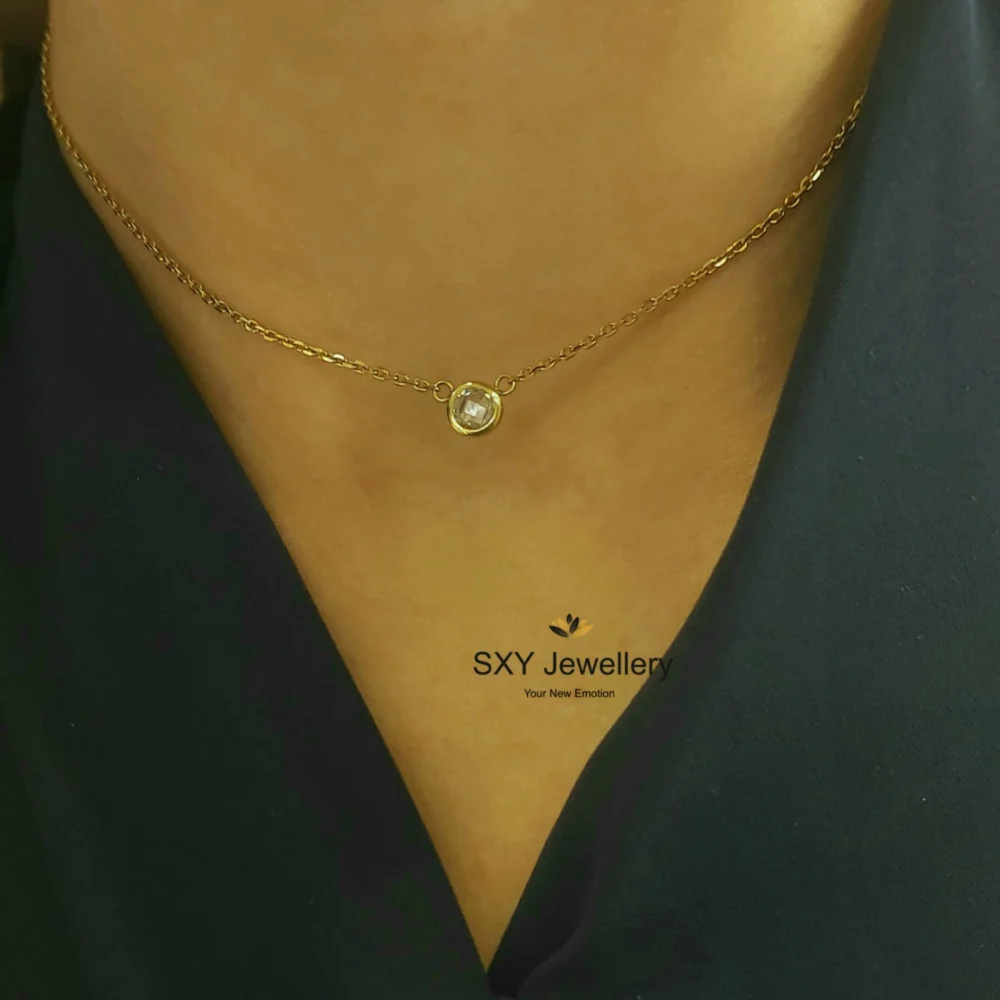 Womens steel necklace Vision SN202015