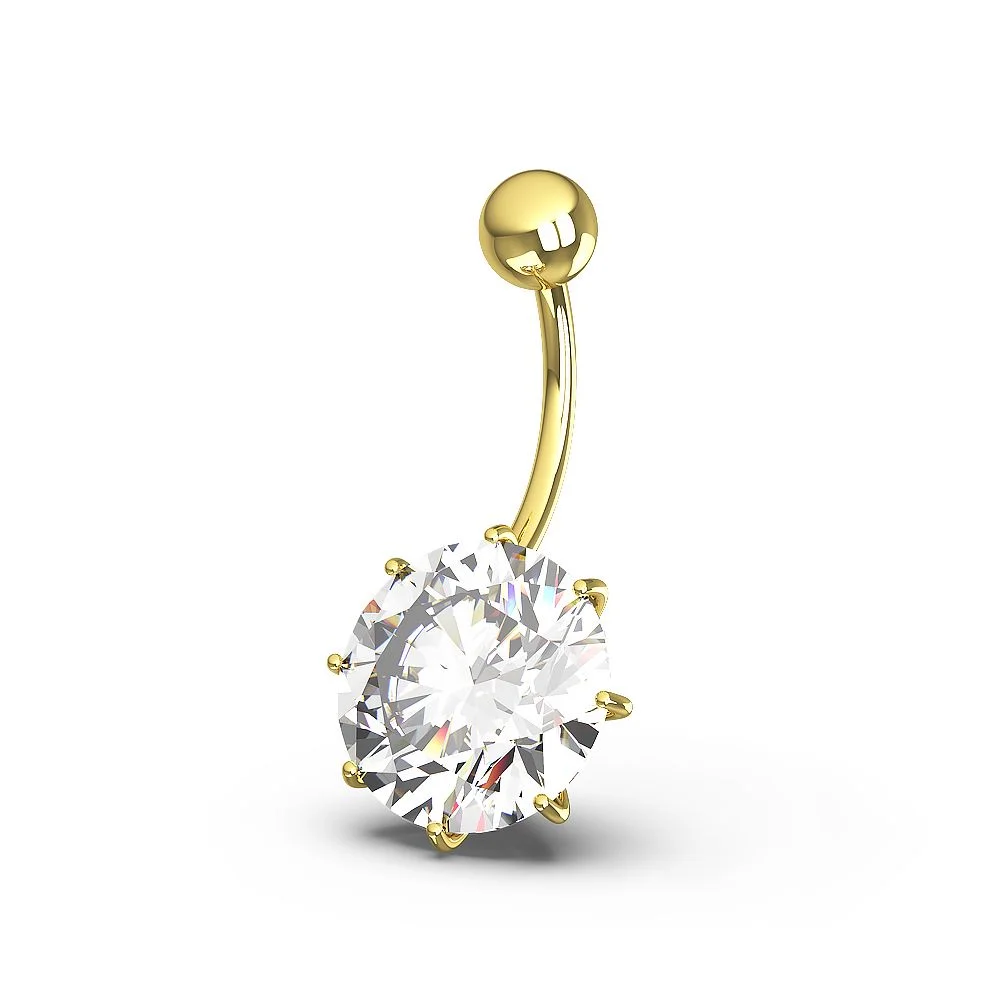 Navel Earring Circle PBN 1000