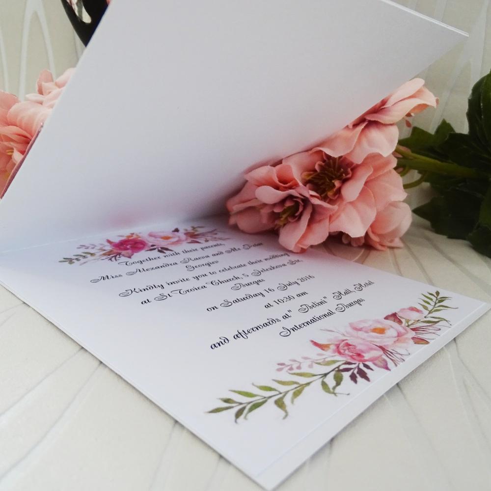 Handmade wedding invitation - Wedding invitations image 4