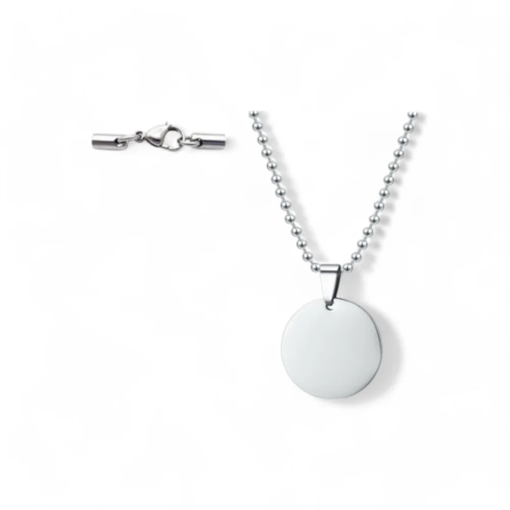 UNISEX locket with chain KN37146-K